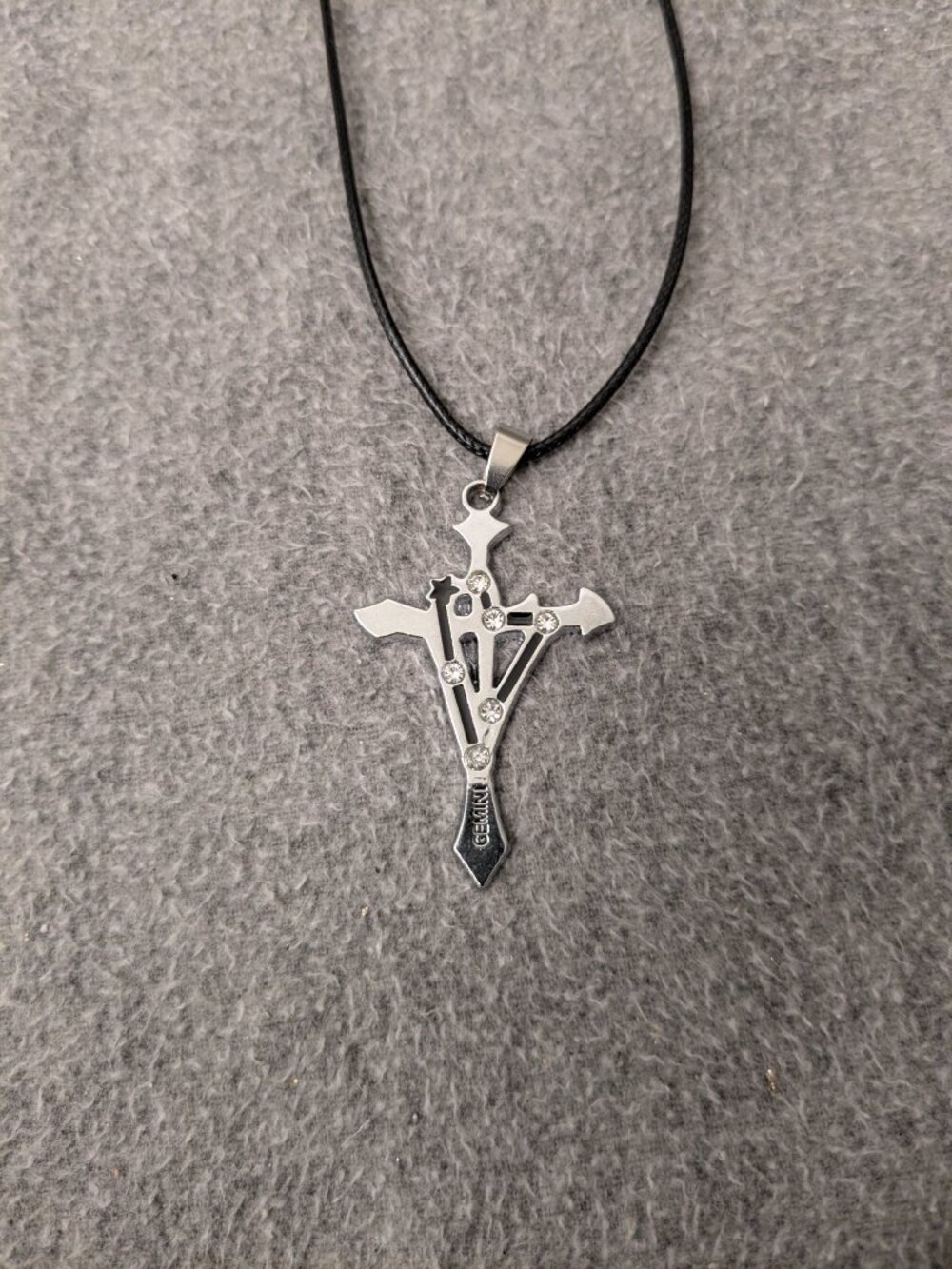 New! Gemini Cross Necklace